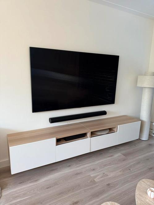 Ikea Besta TV Meubel, Huis en Inrichting, Kasten | Televisiemeubels, Zo goed als nieuw, Minder dan 100 cm, 200 cm of meer, 25 tot 50 cm