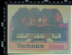 Sticker: Technics - Single Keyboards (Ruitsticker), Verzenden, Zo goed als nieuw, Bedrijf of Vereniging
