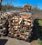 Mix eik berk beuk droog brandhout haardhout stookhout, 6 m³ of meer, Ophalen, Eikenhout, Blokken