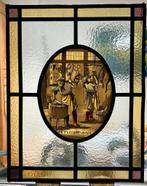 Raamhanger glas in lood, Antiek en Kunst, Antiek | Glas en Kristal, Ophalen of Verzenden