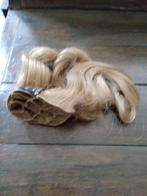 100% real human hair., Sieraden, Tassen en Uiterlijk, Uiterlijk | Haarverzorging, Verzenden, Zo goed als nieuw, Pruik of Haarverlenging