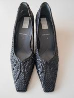 Mooie zwarte echt leren gevlochten Pumps van ARA Maat 41 (7), Pumps, Zwart, Ophalen of Verzenden, Zo goed als nieuw