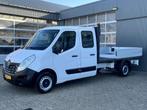 Renault Master T35 2.3 dCi L3 DC Airco Cruise controle Trekh, Auto's, Bestelauto's, Electronic Stability Program (ESP), Stof, Gebruikt