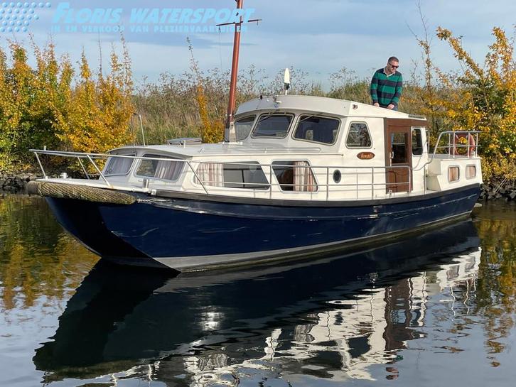 Van Leeuwenschouw 900 (bj 1980), Watersport en Boten, Motorboten en Motorjachten, Gebruikt, 9 tot 12 meter, Overige brandstoffen