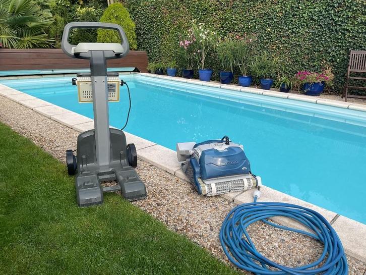 Zwembadrobot nieuwstaat Dolphin Evolution 60, Tuin en Terras, Zwembad-toebehoren, Zo goed als nieuw, Ophalen