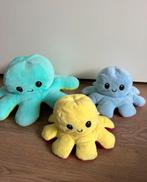 Drie omkeerbare octopus knuffels, Overige typen, Ophalen of Verzenden, Zo goed als nieuw