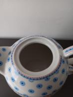 Kakelbont tea-for-one set (theepot met kop), Huis en Inrichting, Keuken | Servies, Overige typen, Ophalen of Verzenden, Zo goed als nieuw