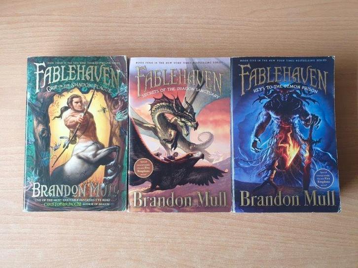 Brandon Mull - Fablehaven 3, 4, 5, Boeken, Fantasy, Gelezen, Ophalen of Verzenden
