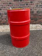 Oliedrum Shell - Vuurton  60 liter   Inhoud is 60 liter, Ophalen, Zo goed als nieuw, Vuurton