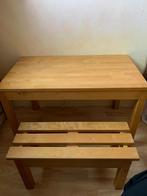 IKEA Sparv kindertafel + bankje, Ophalen of Verzenden, Gebruikt, Tafel(s) en Stoel(en)