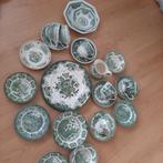 Groen Engels porselein, Antiek en Kunst, Ophalen of Verzenden
