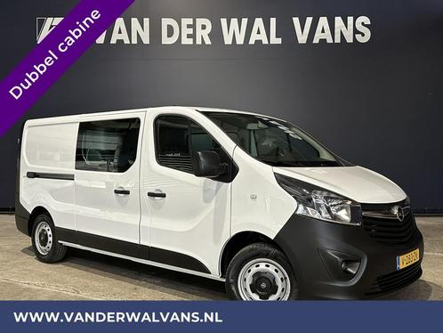 Opel Vivaro 1.6 CDTI 126pk L2H1 Dubbele cabine Euro6 Airco |, Auto's, Bestelauto's, Bedrijf, Te koop, ABS, Achteruitrijcamera
