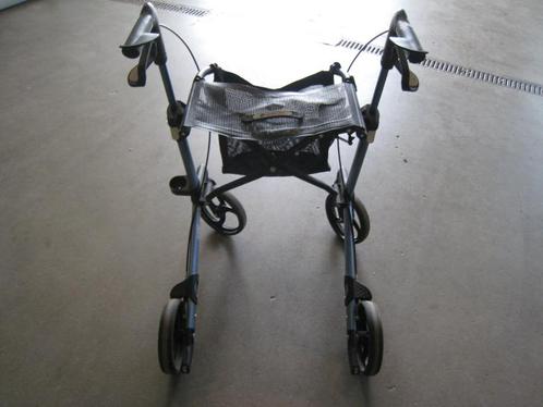 Gemino 30 rollator grijs/blauw, Diversen, Verpleegmiddelen, Gebruikt