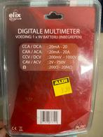 Nieuwe Elix Digitale Multimeter, Doe-het-zelf en Verbouw, Meetapparatuur, Ophalen of Verzenden, Nieuw, Multimeter