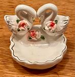 Vintage Zeepbakje/Snuisterijschoteltje Zwanen, Antiek en Kunst, Antiek | Porselein, Ophalen