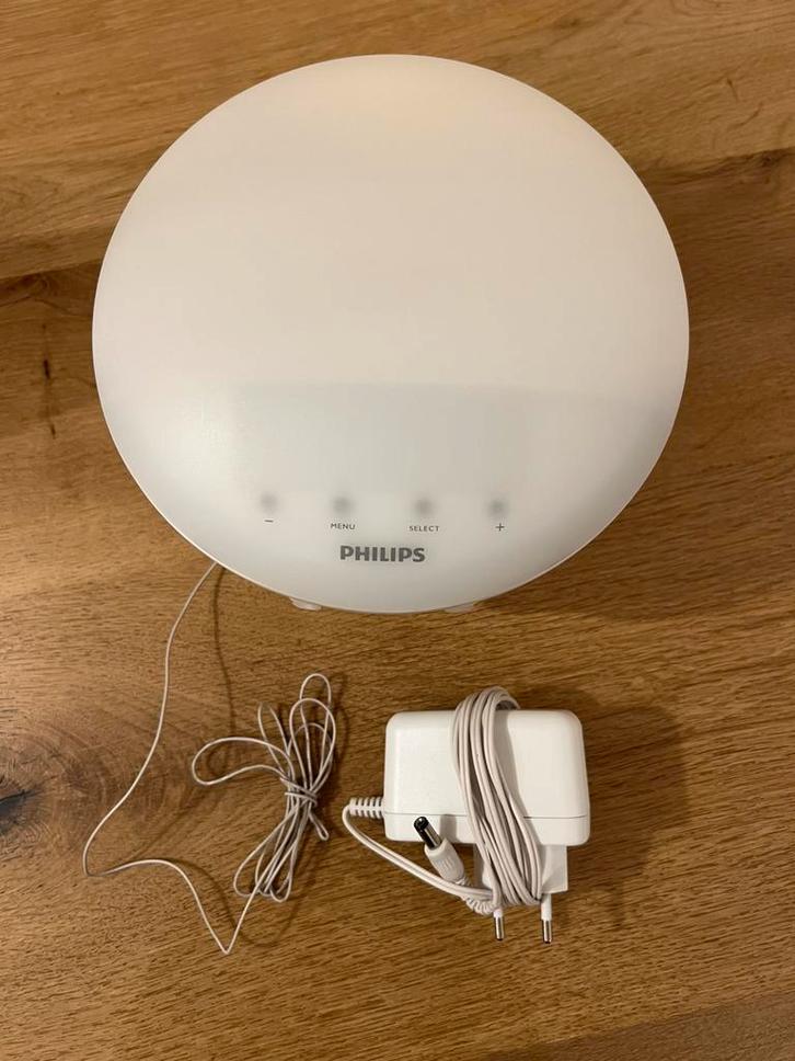 Philips HF3510 wake-up light wekker, Witgoed en Apparatuur, Wekkers, Zo goed als nieuw, Ophalen of Verzenden