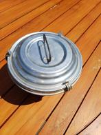 Vintage poffert aluminium bakvorm (pudding pan), Ophalen