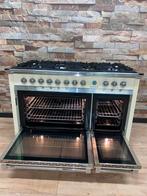 Luxe Solitaire Ascot Fornuis creme 8 pits 2 ovens 120 cm, Witgoed en Apparatuur, Fornuizen, Gebruikt, 60 cm of meer, Ophalen of Verzenden