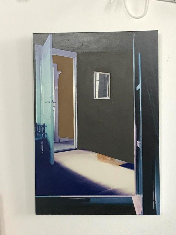 Mirjam Kuitenbrouwer, schilderij, Antiek en Kunst, Kunst | Schilderijen | Modern, Ophalen of Verzenden