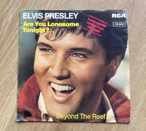 Single Elvis Presley , Are you lonesome tonight Lach- versie, Cd's en Dvd's, Vinyl Singles, Gebruikt, Single, 7 inch, Verzenden