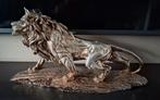 Prachtige Leeuw Sculptuur - Decoratief Beeld, Antiek en Kunst, Ophalen
