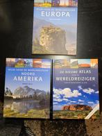 Atlas Wereldreiziger, Europa & Noord-Amerika - 3 Delig, Boeken, Atlassen en Landkaarten, Diverse, Overige atlassen, 2000 tot heden