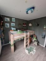 Midden hoogslaper, Kinderen en Baby's, Kinderkamer | Stapelbedden en Hoogslapers, Ophalen, Zo goed als nieuw, Hoogslaper