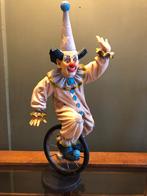 Prachtige Clown op 1 Wieler gesigneerd Jun Asilo., Ophalen of Verzenden