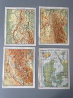 Spaaractie KING rond 1965 landkaartjes, Boeken, Atlassen en Landkaarten, Ophalen of Verzenden, 1800 tot 2000, Europa Overig, Landkaart