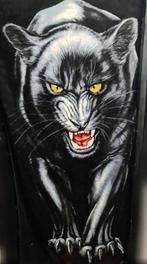 Zwarte Panter Badlaken - Sarah Whitefield, Huis en Inrichting, Verzenden, Gebruikt, Zwart, Handdoek