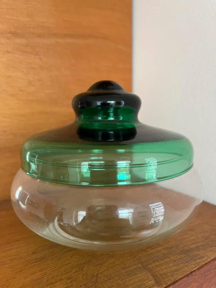 Vintage bonbonnière, Antiek en Kunst, Antiek | Glas en Kristal, Ophalen of Verzenden