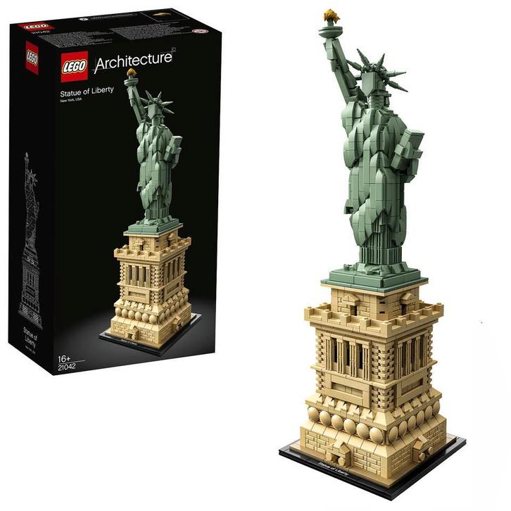 Lego Architecture Vrijheidsbeeld (21042), Kinderen en Baby's, Speelgoed | Duplo en Lego, Zo goed als nieuw, Ophalen