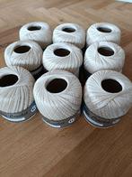 9x lammy yarns coton crochet 10 haakkatoen / haakgaren, Ophalen of Verzenden, Nieuw, Breien of Haken, Wol of Garen