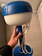 IKEA BLASVERK tafellamp bureaulamp blauw wit, Ophalen, Zo goed als nieuw