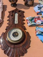 Baroneter met thermometer, Ophalen of Verzenden, Gebruikt