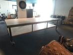 Robuste werkbank op wielen 305x130x85, Ophalen, Zo goed als nieuw