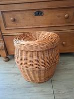 VINTAGE MAND, Huis en Inrichting, Woonaccessoires | Schalen en Manden, Ophalen, Zo goed als nieuw, Rond, Riet