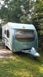 Burstner Belcanto 440 TS  Voorluifel/tent & Mover, Caravans en Kamperen, Caravans, Vast bed, 75 kg, Treinzit, Stabilisator