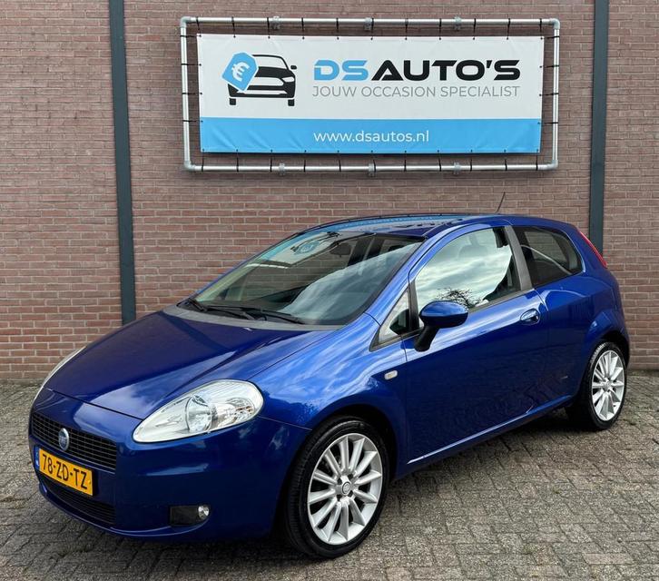 Fiat Grande Punto 1.4 Dynamic Airco Cruise, Auto's, Fiat, Bedrijf, Te koop, Grande Punto, ABS, Airbags, Airconditioning, Boordcomputer