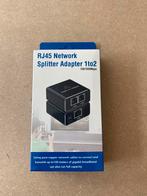 RJ45 Netwerk Splitter Adapter 1 naar 2, Ophalen of Verzenden, Nieuw