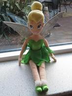 Zachte pop Tinker Bell uit Disneyland Disney Film Peter Pan, Ophalen of Verzenden, Peter Pan of Pinokkio, Zo goed als nieuw, Knuffel