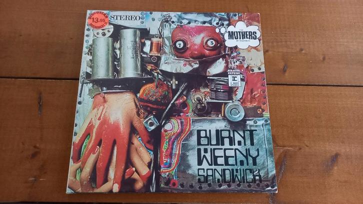 lp (zappa) The Mothers Of Invention - Burnt Weeny Sandwich, Cd's en Dvd's, Vinyl | Jazz en Blues, Gebruikt, Jazz, 1960 tot 1980
