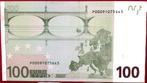 100 EURO HANDTEKENING DUISENBERG LETTER P NEDERLAND, Postzegels en Munten, Bankbiljetten | Europa | Eurobiljetten, Verzenden, Overige landen