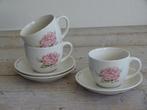 Servies, Jet (by Ter Steege), A ROSE IS A ROSE, z.g.a.n., Huis en Inrichting, Keuken | Servies, Ophalen of Verzenden, Zo goed als nieuw