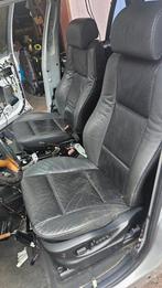 Zwart - grijs leren comfort stoelen BMW X5 Serie E53, Auto-onderdelen, Interieur en Bekleding, Ophalen of Verzenden, Gebruikt