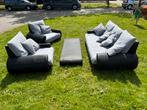 Prachtige loungeset wicker loungebanken, Meer dan 8 zitplaatsen, Ophalen of Verzenden, Loungeset, Wicker