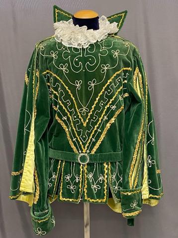 Groen (retro) prinsenpak in nette staat, maat M beschikbaar voor biedingen