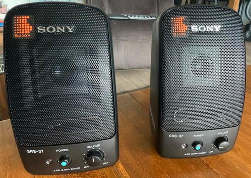 Sony SRS-37 - Actieve speakers - discman - walkman, Audio, Tv en Foto, Luidsprekers, Zo goed als nieuw, Overige typen, Minder dan 60 watt