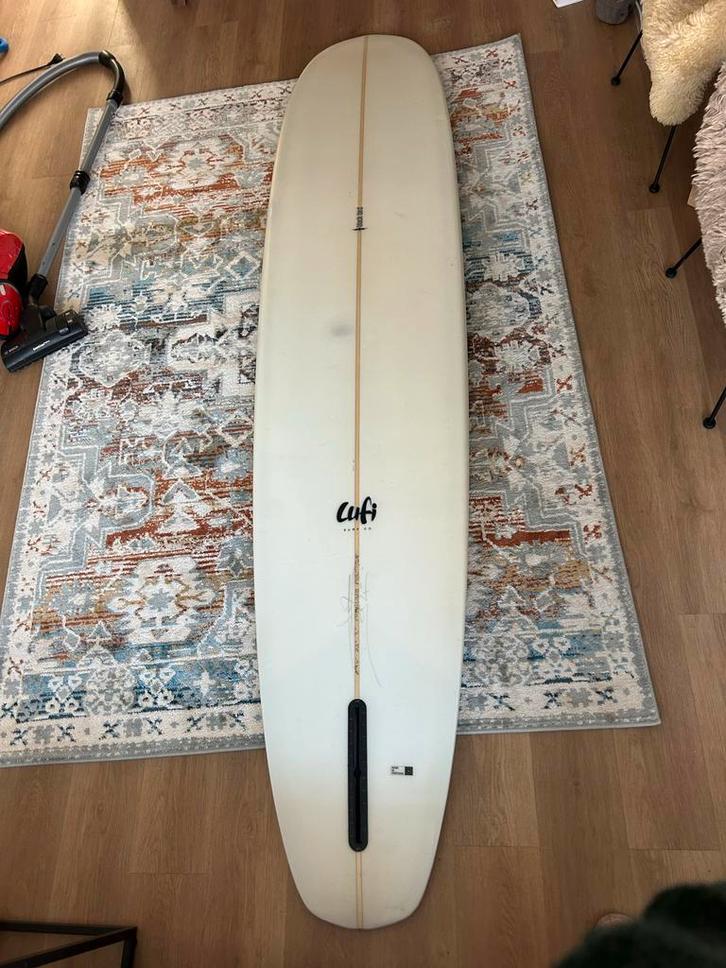 Lufi Black Bird 9.4 classic longboard, Watersport en Boten, Golfsurfen, Gebruikt, Longboard, Ophalen of Verzenden