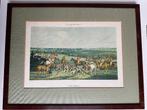 1835 - Paarden - Alken - The quorn Hunt - the meet, Ophalen of Verzenden